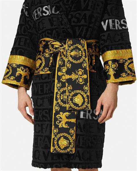 peignoir femme versace